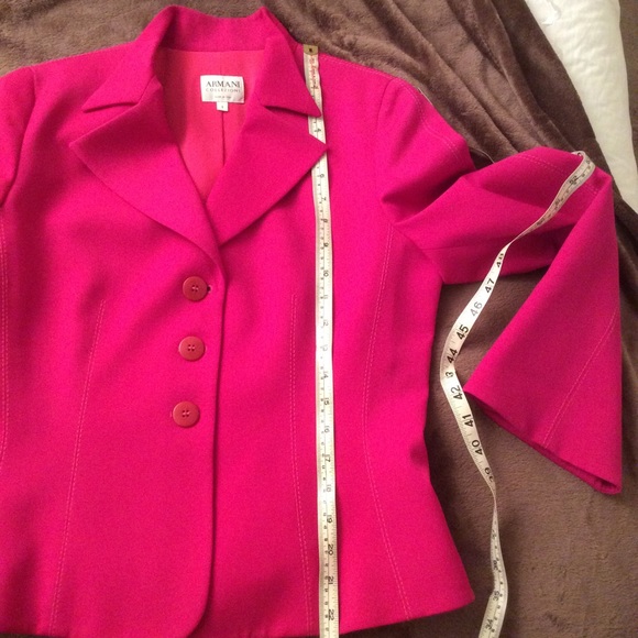 NWOT ARMANI COLLEZIONI BLAZER , sz 8 - Picture 7 of 8